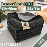 BeaverCloth XXL Bundle (60 x 40 cm / 24 x 16 in) – Streak-Free Cleaning With Just Water