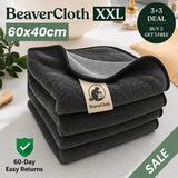 BeaverCloth XXL Bundle (60x40cm) – Streak-Free Cleaning With Just Water