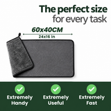 BeaverCloth XXL (60x40cm | 24x16") – Streak-Free Cleaning With Just Water